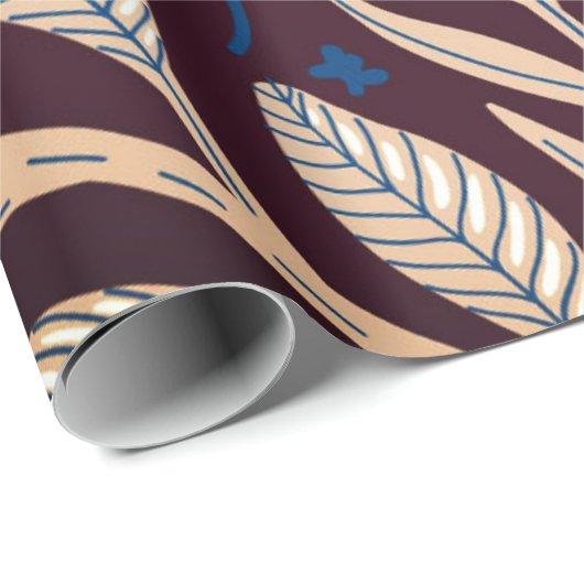 Mitternacht Geschenkpapier (Rolleneckpunkt)