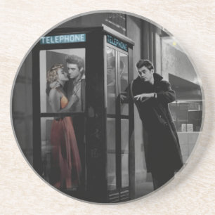 Mitternacht Getränkeuntersetzer