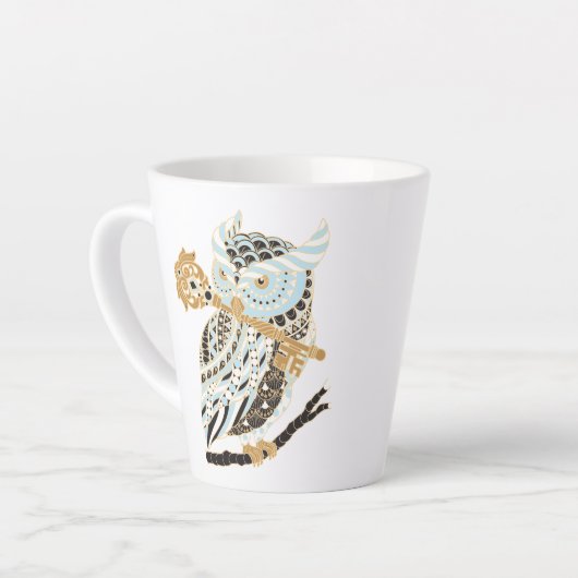 Mitternacht Großer Hornhahn Milchtasse (Linke Ecke)