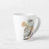 Mitternacht Großer Hornhahn Milchtasse (Rechte Ecke)