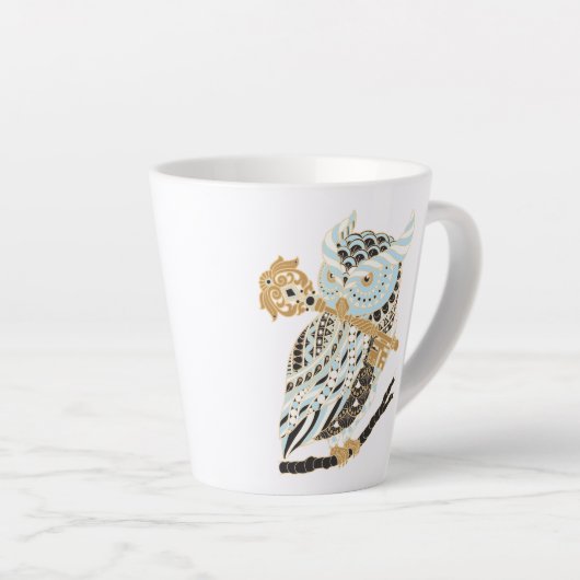 Mitternacht Großer Hornhahn Milchtasse (Rechte Ecke)