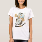 Mitternacht Großer Hornhahn T-Shirt (Vorderseite)