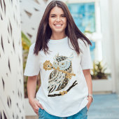 Mitternacht Großer Hornhahn T-Shirt