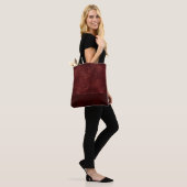 Mitternacht Henna Romance | Red Satiny Grunge Dama Tasche (Am Model)