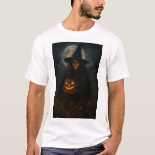 Mitternacht Hexe & Pumpkin Glow - Cinematic Hallow T-Shirt