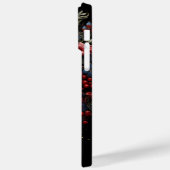 Mitternacht Himmel und Rote Positionen Case-Mate iPhone Hülle (Rückseite / Links)