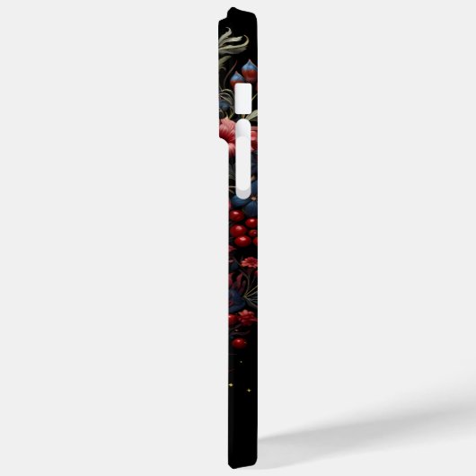 Mitternacht Himmel und Rote Positionen Case-Mate iPhone Hülle (Rückseite / Links)