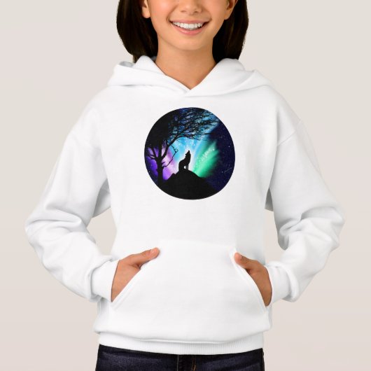 Mitternacht Hoodie (Vorderseite)