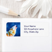 Mitternacht-Howl-Rückgabezeichen (Insitu)