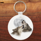 Mitternacht Howling Schlüsselanhänger (Vorderseite)