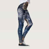 Mitternacht im Himmel Leggings (Rechts)