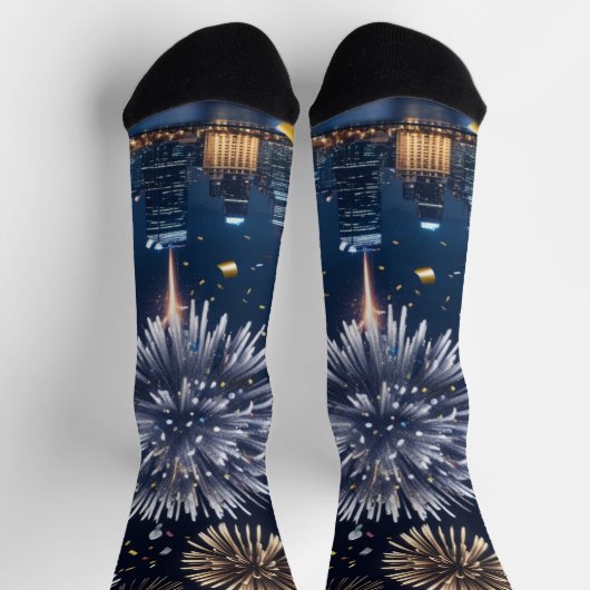 Mitternacht im Himmel Socken (Oben)