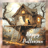 Mitternacht im Lantern Tree Fensteraufkleber (Blatt 2)