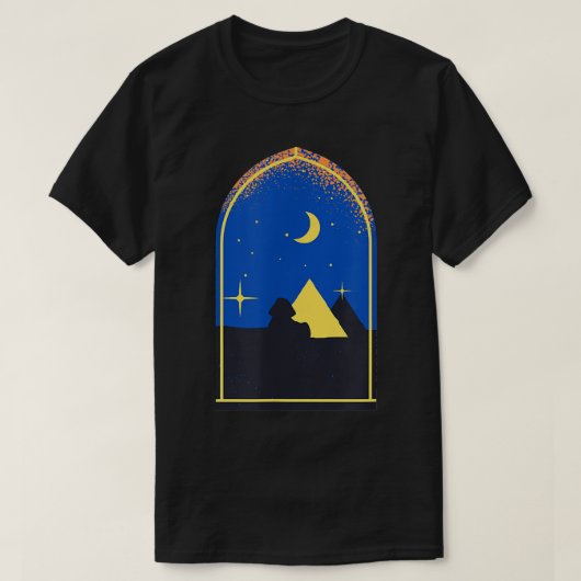 Mitternacht in Ägypten T-Shirt (Design vorne)