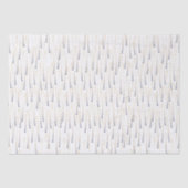 Mitternacht in den neuen Jahren Cheers Seidenpapier (Vorderseite)