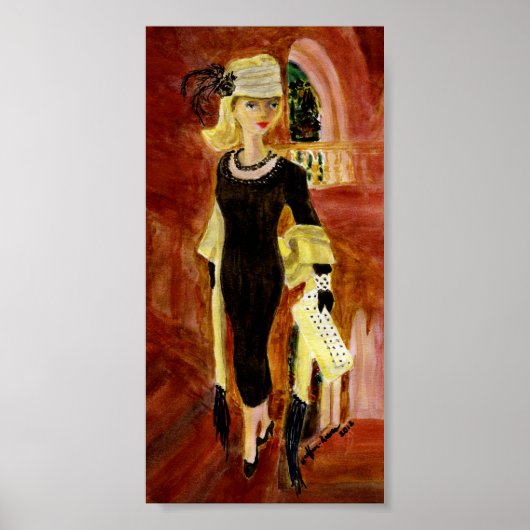 Mitternacht in der Alhambra Poster (Vorne)