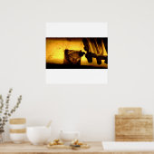 Mitternacht in Paris Poster (Küche)