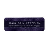 Mitternacht Indigo Romance | Satiny Grunge Address (Vorne)