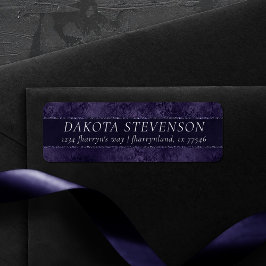 Mitternacht Indigo Romance | Satiny Grunge Address