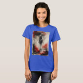 "Mitternacht Inferno: Devilish Aquarelle" T-Shirt (Vorne ganz)