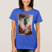 "Mitternacht Inferno: Devilish Aquarelle" T-Shirt (Vorderseite)