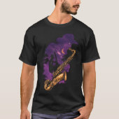 Mitternacht Jazz T - Shirt (Vorderseite)