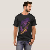 Mitternacht Jazz T - Shirt (Vorne ganz)