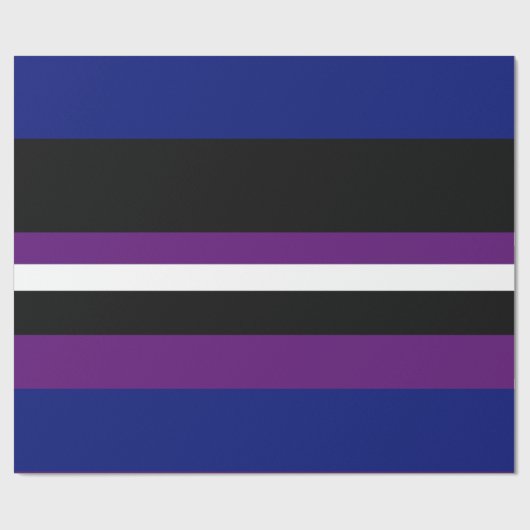 Mitternacht klar -   geschenkpapier (Flach)