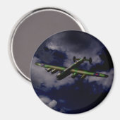 Mitternacht Lancaster Magnet (Vorderseite/Rückseite)