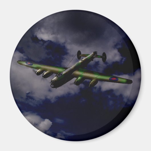 Mitternacht Lancaster Magnet (Vorne)