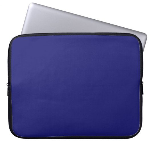 Mitternacht Laptopschutzhülle (Vorderseite)
