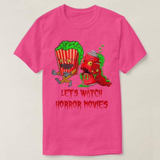 Mitternacht Lasse Horror Filme Halloween Popc T-Shirt (Design vorne)
