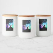 Mitternacht Lebensmitteletikett (Flaschen)