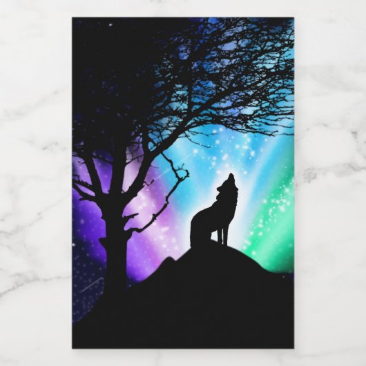 Mitternacht Lebensmitteletikett (Einzelnes Label)