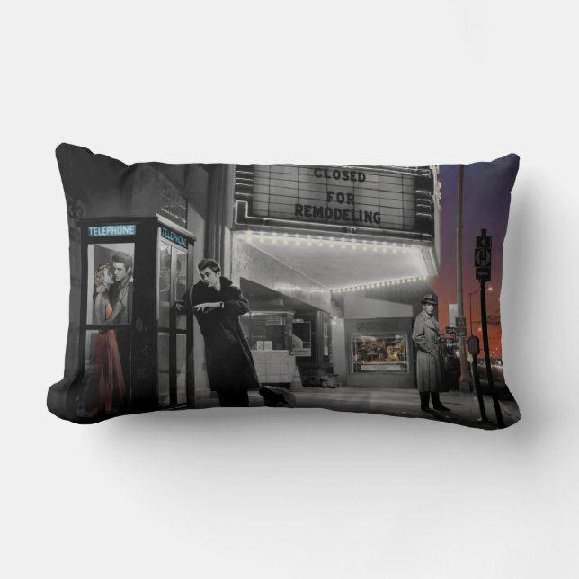 Mitternacht Lendenkissen (Vorderseite)