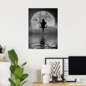 Mitternacht-Liebe Poster (Heimbüro)