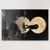 Mitternacht-Liebe Puzzle (Horizontal)