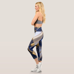 Mitternacht Luxe High-Waisted Capris
