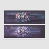 Mitternacht Macabre, Atemberaubender Gothischer Sc Seidenpapier (Vorderseite)