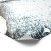 Mitternacht macht eine Kamera-Pose Poster (Ecke)