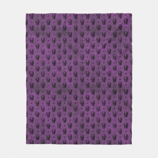 Mitternacht Majestät Fleecedecke (Vorderseite)