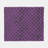 Mitternacht Majestät Fleecedecke (Vorderseite (Horizontal))