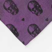 Mitternacht Majestät Fleecedecke (Ecke)