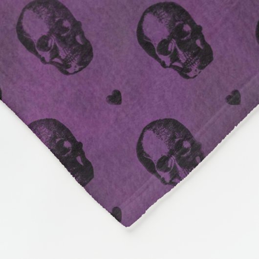 Mitternacht Majestät Fleecedecke (Ecke)