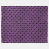 Mitternacht Majestät Fleecedecke (Vorderseite (Horizontal))