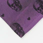 Mitternacht Majestät Fleecedecke (Ecke)