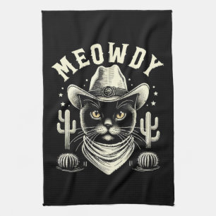 Mitternacht Majesty Unique Geschirrtuch