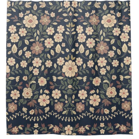 Mitternacht Meadows Duschvorhang (Vorderseite)