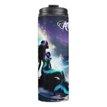 Mitternacht Mermaid Thermal Tumbler