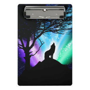 Mitternacht Mini Klemmbrett